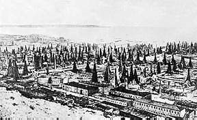 Oil in Baku, early 20th century